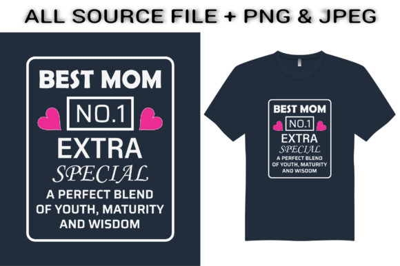 Best Mom No.1 Graphics for Crafts & Blogs