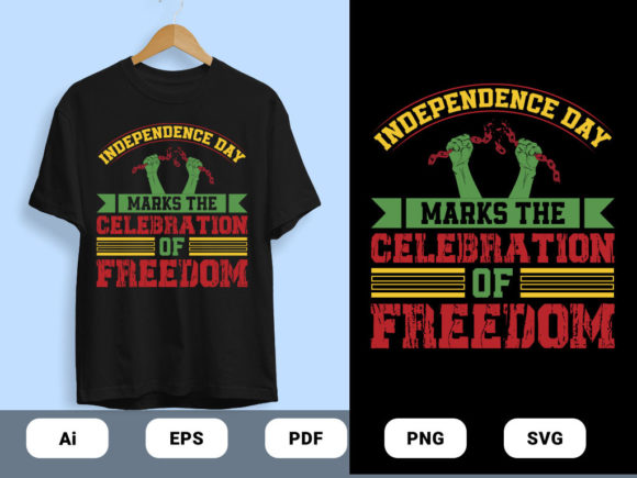 Black History Freedom T-shirts Design: Graphics & Print Templates