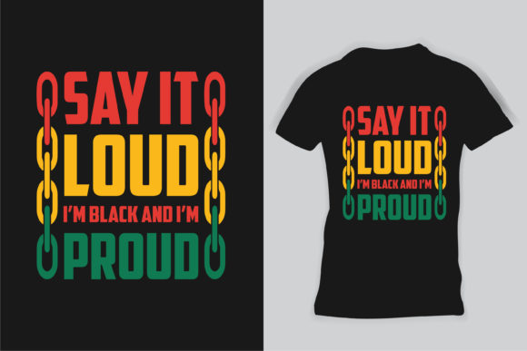 Black History Month Shirt: Bold Graphics & Print Templates