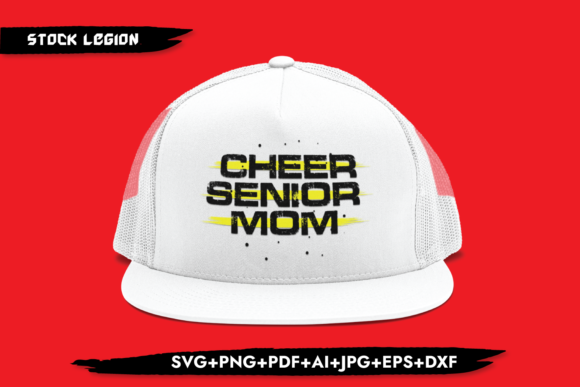 Cheer Senior Mom Graphics for Crafts Projects