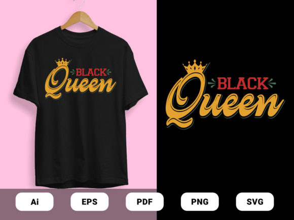 Free Black Queen Vector: Bold Graphics for Print Templates