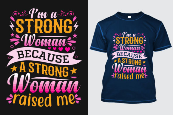 Mothers Day Graphics: A Fresh T-Shirt Design Asset