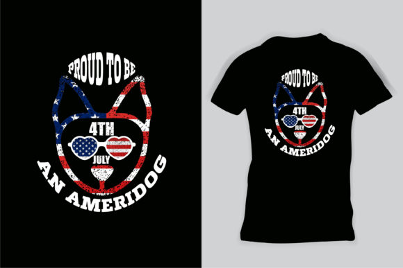 Proud to Be an Ameridog: Graphics for Print Templates