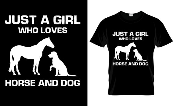 Review: Just a Girl Who Loves Horse and T-Shirt Design