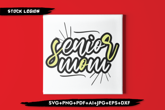 Senior Mom Yellow: A Designer's Take on This Bright Craft Graphic